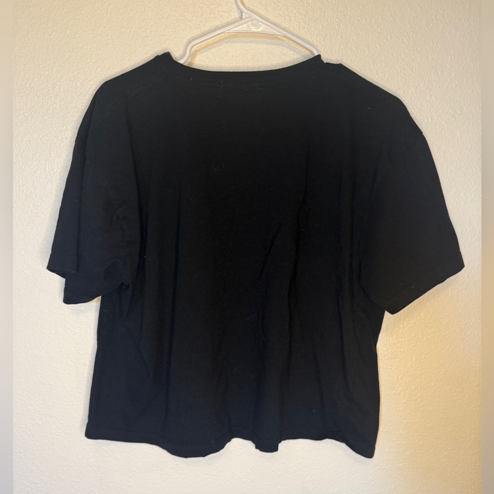 NOBRAND Black Graphic Tee with Eagle Design - Picture 4 of 7